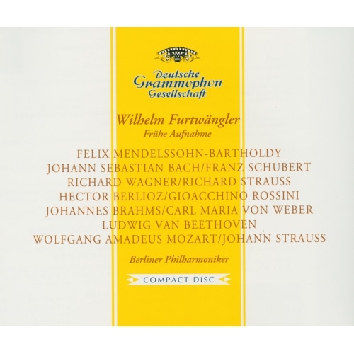 ヴィルヘルム・フルトヴェングラー ／ 初期録音集 19291937(初回生産限定盤) (CD) UCCG-41173