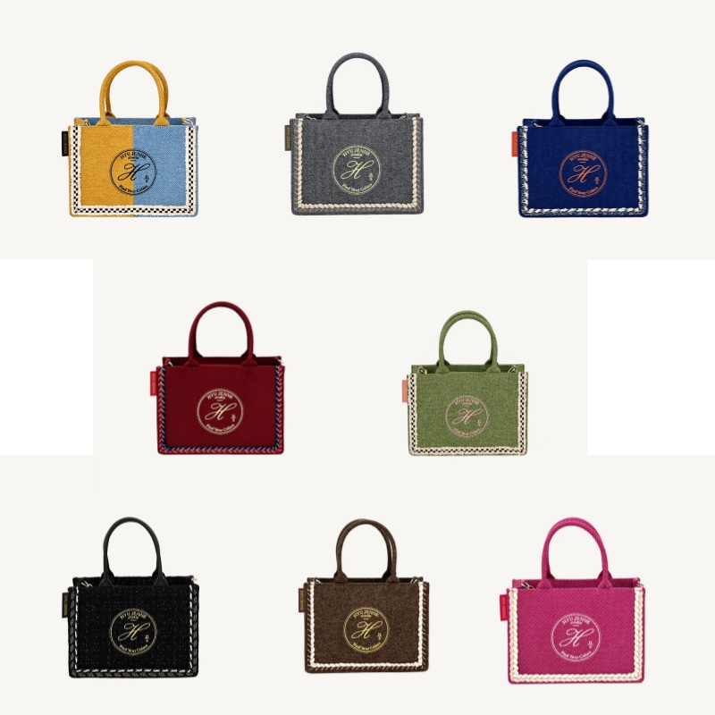 【hyu studio】【KARAスンヨンPICK】ヒュースタジオラプバッグトートバッグ　　ミニトートバッグ