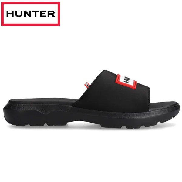 ハンター HUNTER ユニセックス イージー ネオプレン スライド サンダル UFF7137NEO-BLK