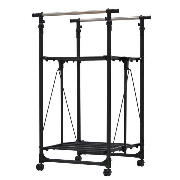 B.Bファニシング ONLR-0040BLK ワンタッチ収納洗濯物干しラック ブラック メーカー直送 6,938円