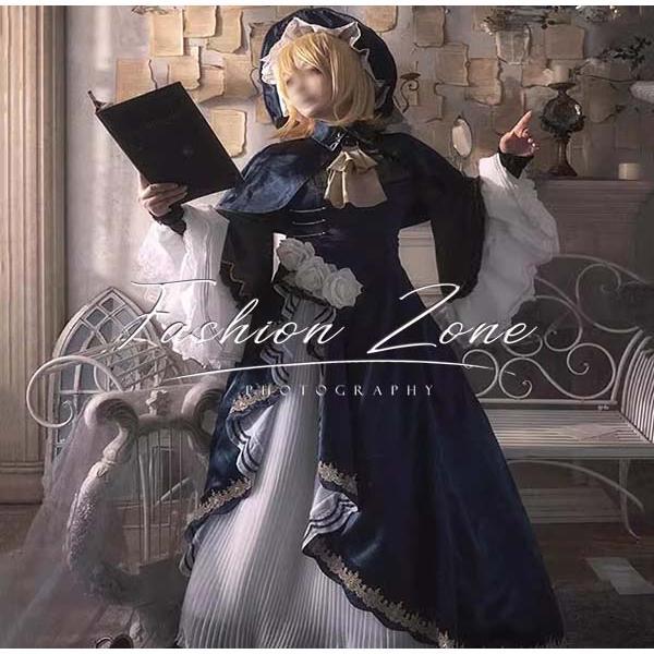 人気新作N0.1初音ミク 鏡音リン 望月ドレス コスプレ衣装 ウィッグ cosplay ハロウィン 演出服 変装