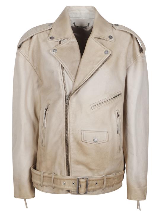 GOLDEN GOOSE Women Leather Jackets GUP02535 P00230415155 Beige