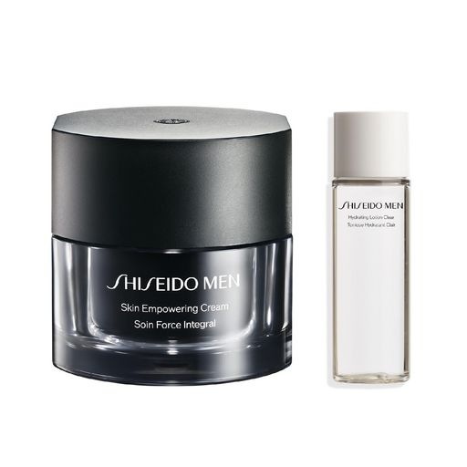 SHISEIDO MEN 体感キット スキンエンパワリングクリーム+ハイドレーティングローション30ml 男性用クリーム ・ 男性用美容液 シトラスとバンブーグリーンの香り 本体 50g