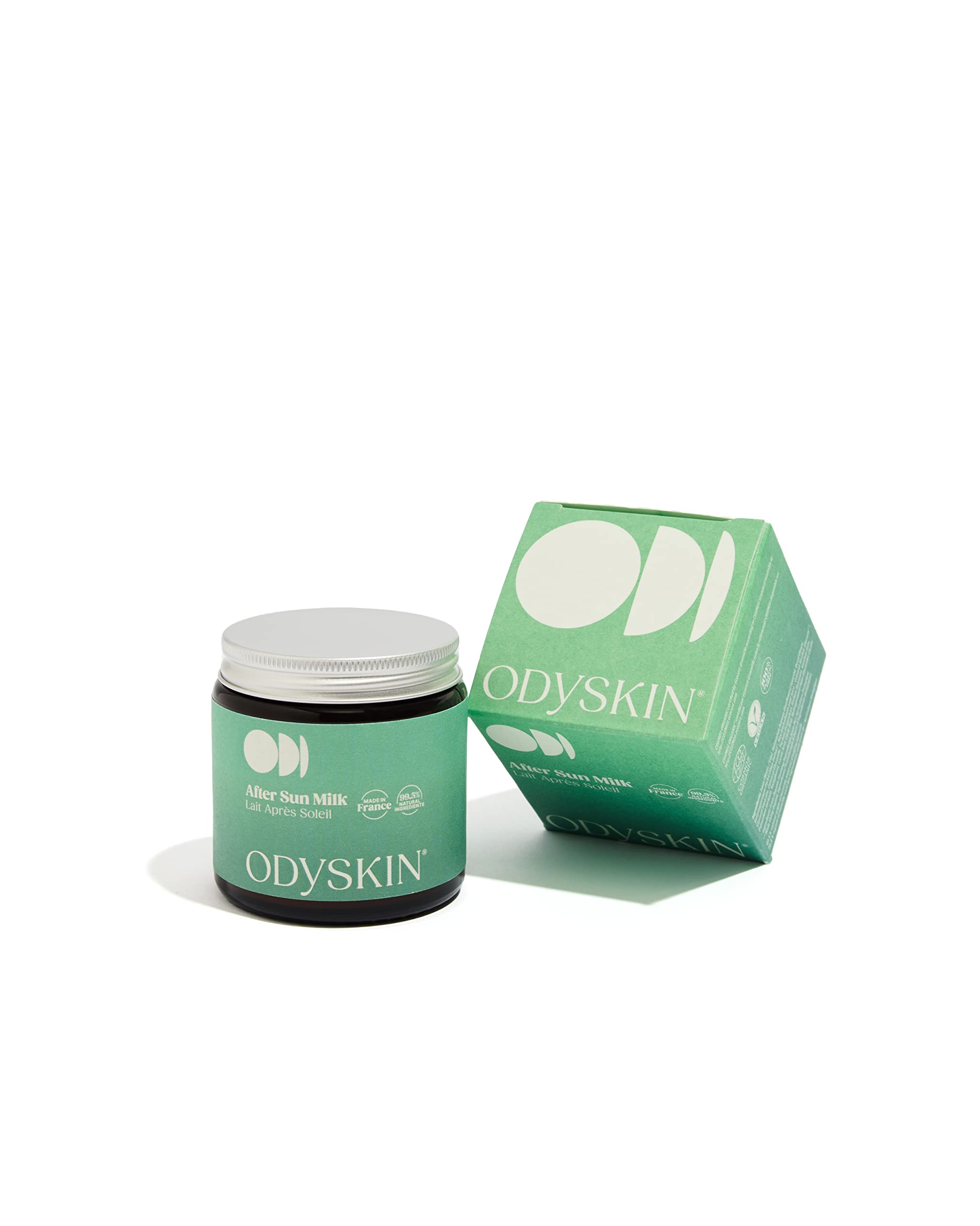 ODYSKIN(オディスキン) アフターサンミルク 100mL, ボディケア, 日焼け後ケア, 保湿, 肌を鎮静させる