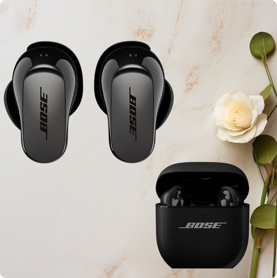 完全ワイヤレスイヤホン アクティブノイズキャンセリング/空間オーディオ/Bluetooth対応 QuietComfort Ultra Earbuds（第2世代） Black