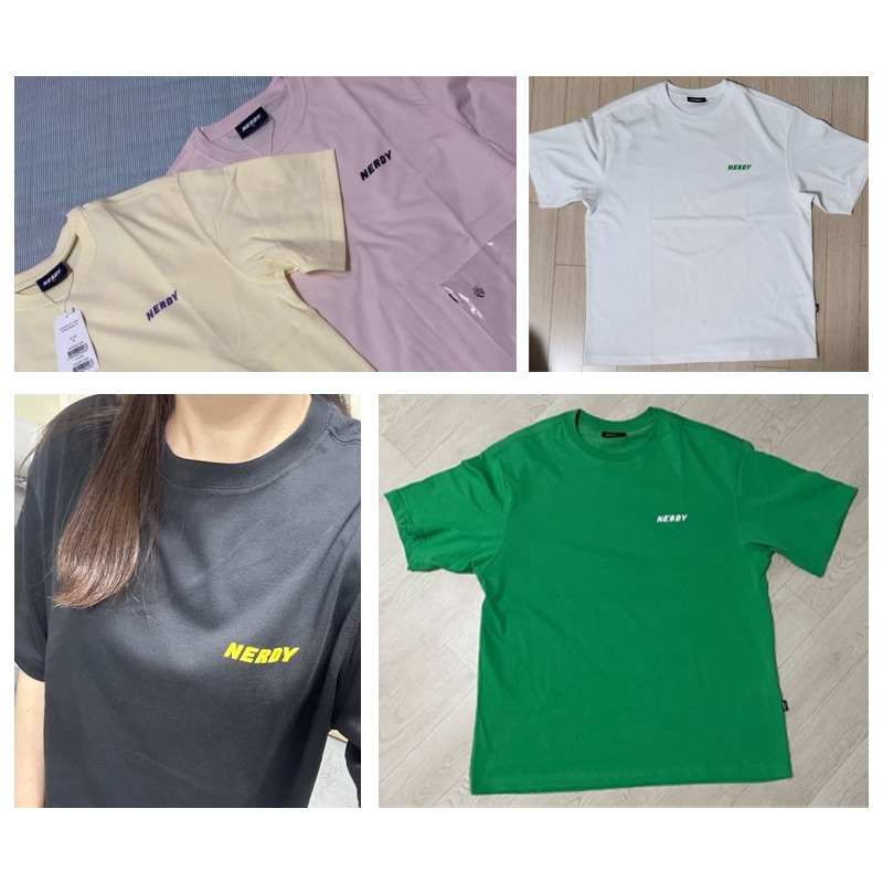 NER Essential short-sleeved T-shirt 人気商品 男女兼用