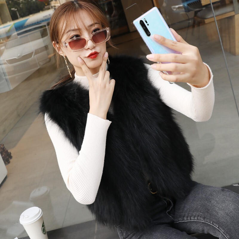 【大人気】ファーベスト ベストジャケット レディース 毛皮ベスト ゴージャスファーベスト ロッグベスト アウター フェイクファー a4232