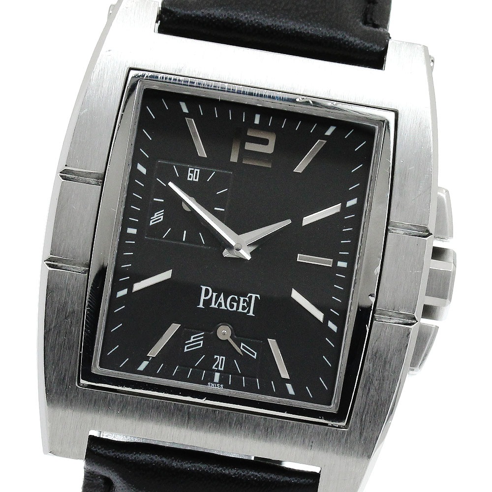 ピアジェ PIAGET P10021 アップストリーム パワーリザーブ スモールセコンド 自動巻き メンズ _918997【中古】