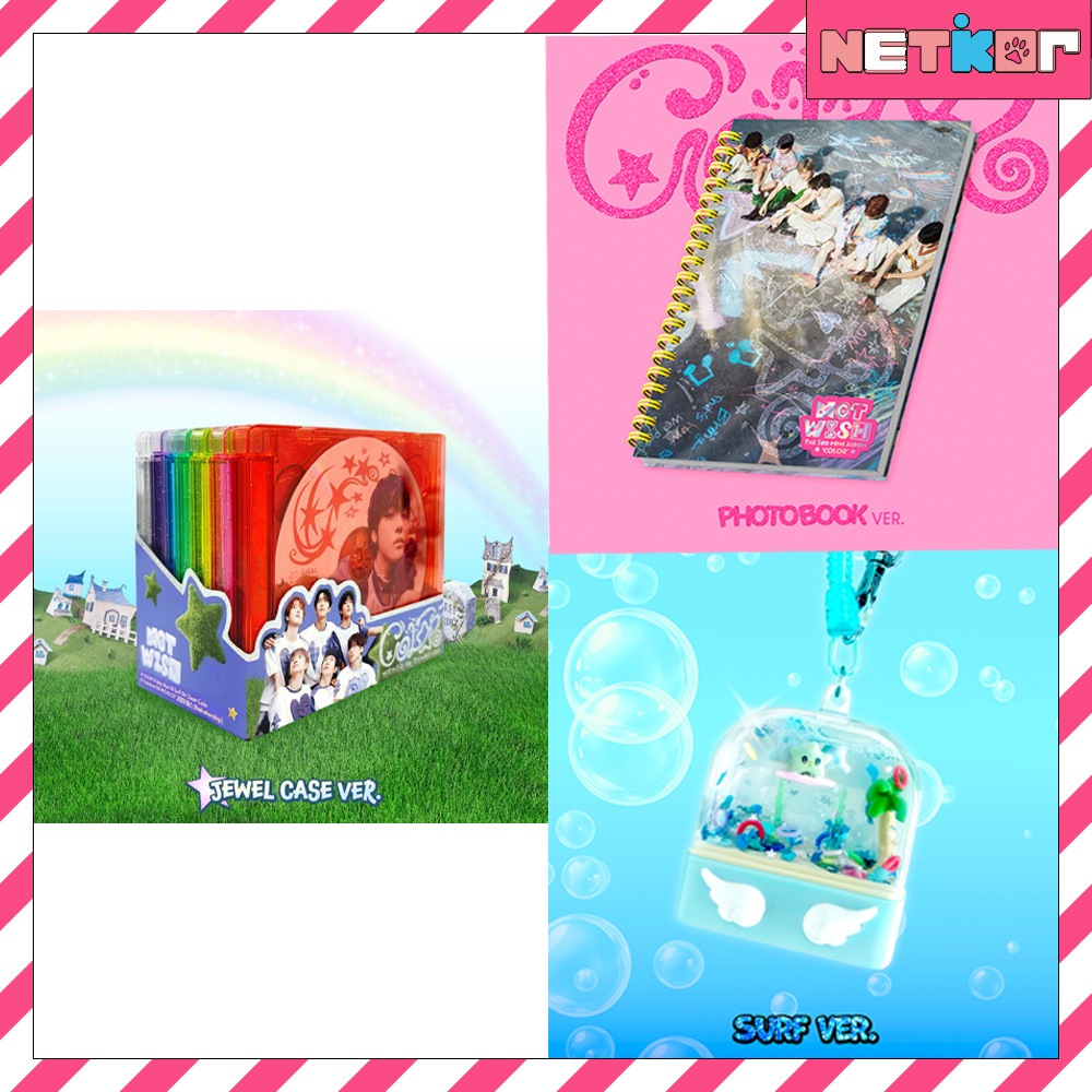 [ホログラムトレカ当店特典] 3種セット (PB+Surf+Jewel) NCT WISH ミニ３集アルバム COLOR 韓国チャート反映 当店特典 エヌシーティーウィッシュ