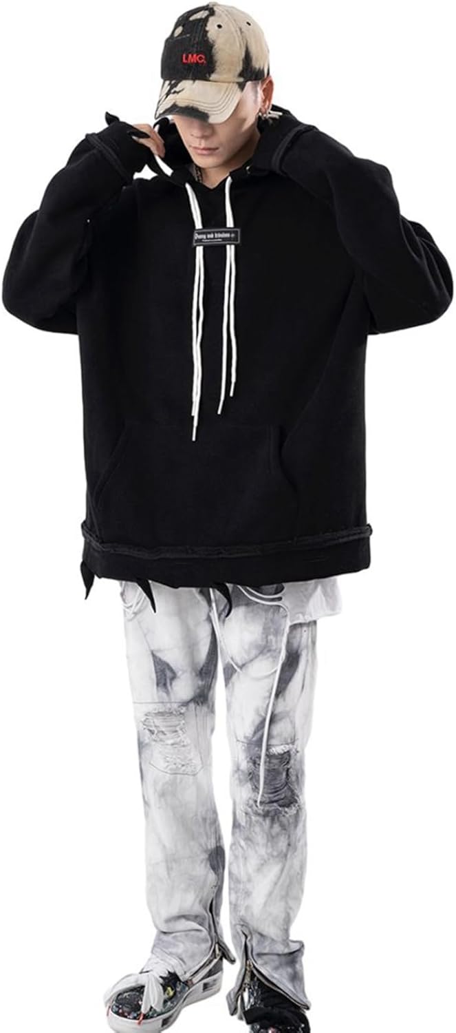 プルオーバー フード付 パーカー フードパーカー メンズ 春秋 星柄 原宿風 カジュアル オーバーサイズ 長袖 個性的 トレーナー お肌に優しい 綿 スポーツ 旅行 贈り物 ストリート系 上