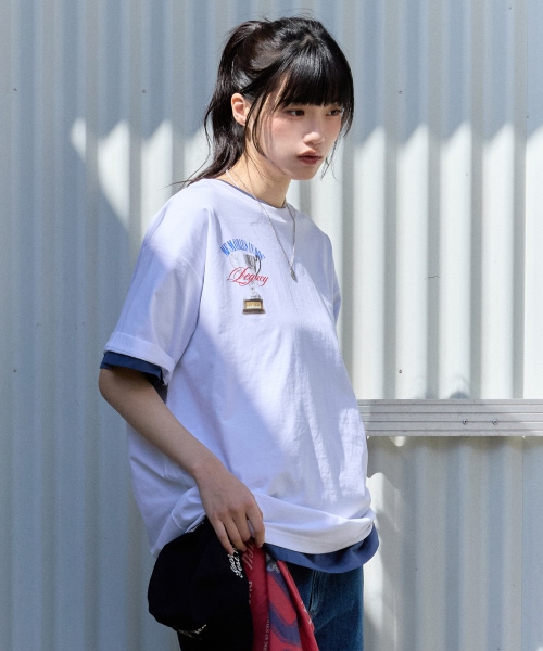 ディアドラトロフィーグラフィックショートスリーブ T シャツ OFF WHITE
