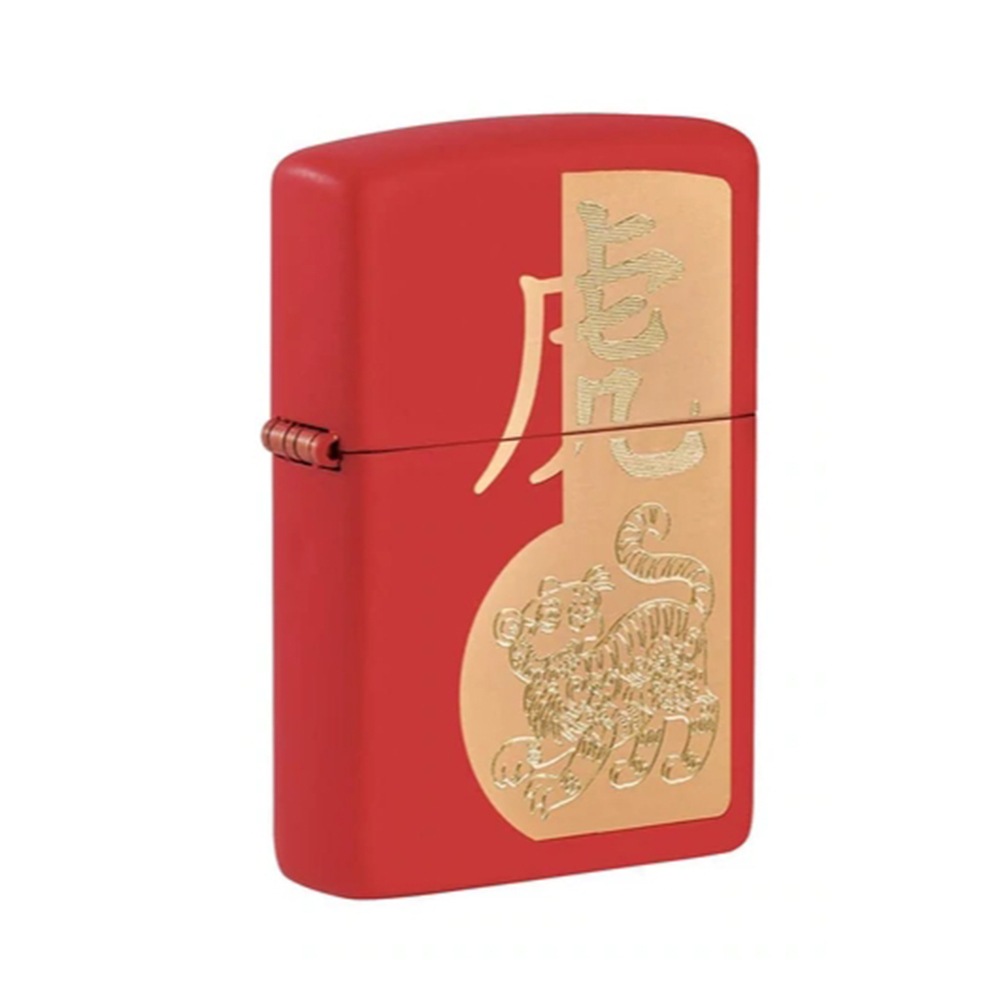 Zippo ジッポーライター十二支虎年デザインレギュラー北米シリーズ49701レーザー刻印
