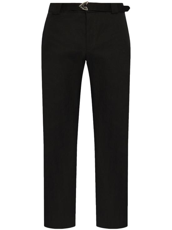 ALEXANDER MCQUEEN Men Straight Pants 809140 QSAA91000 Black