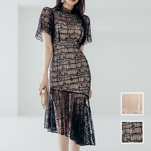 パーティードレス 結婚式 ワンピース ミディアム ひざ丈 オケージョン ドレス 韓国 ファッション レディース 春 夏 ブライダル お呼ばれ コーデ 成人式 二次会 同窓会 20代 30代 40