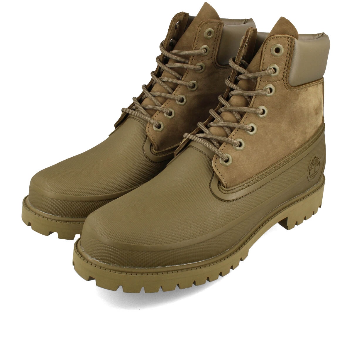 TIMBERLAND RUBBER TOE 6inch-REMIX OLIVE NUBUCK