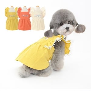 犬服 ドッグウェア ワンピース ドレス 夏 春 プチプラ おしゃれ 可愛いペット ペットグッズ 犬用品