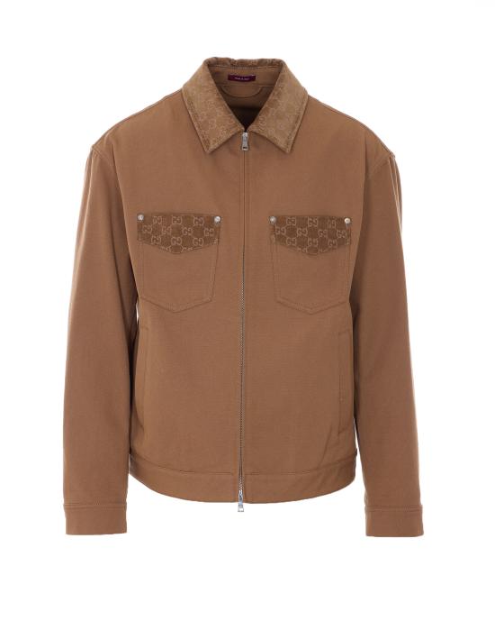 GUCCI Men Suit Jackets 854304 ZAUJI2630 Brown