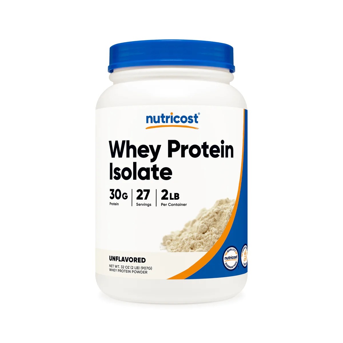 [USA] Nutricost ニュートリコスト Whey Protein Isolate Powder 無味 (2 LB)プロテイン配合