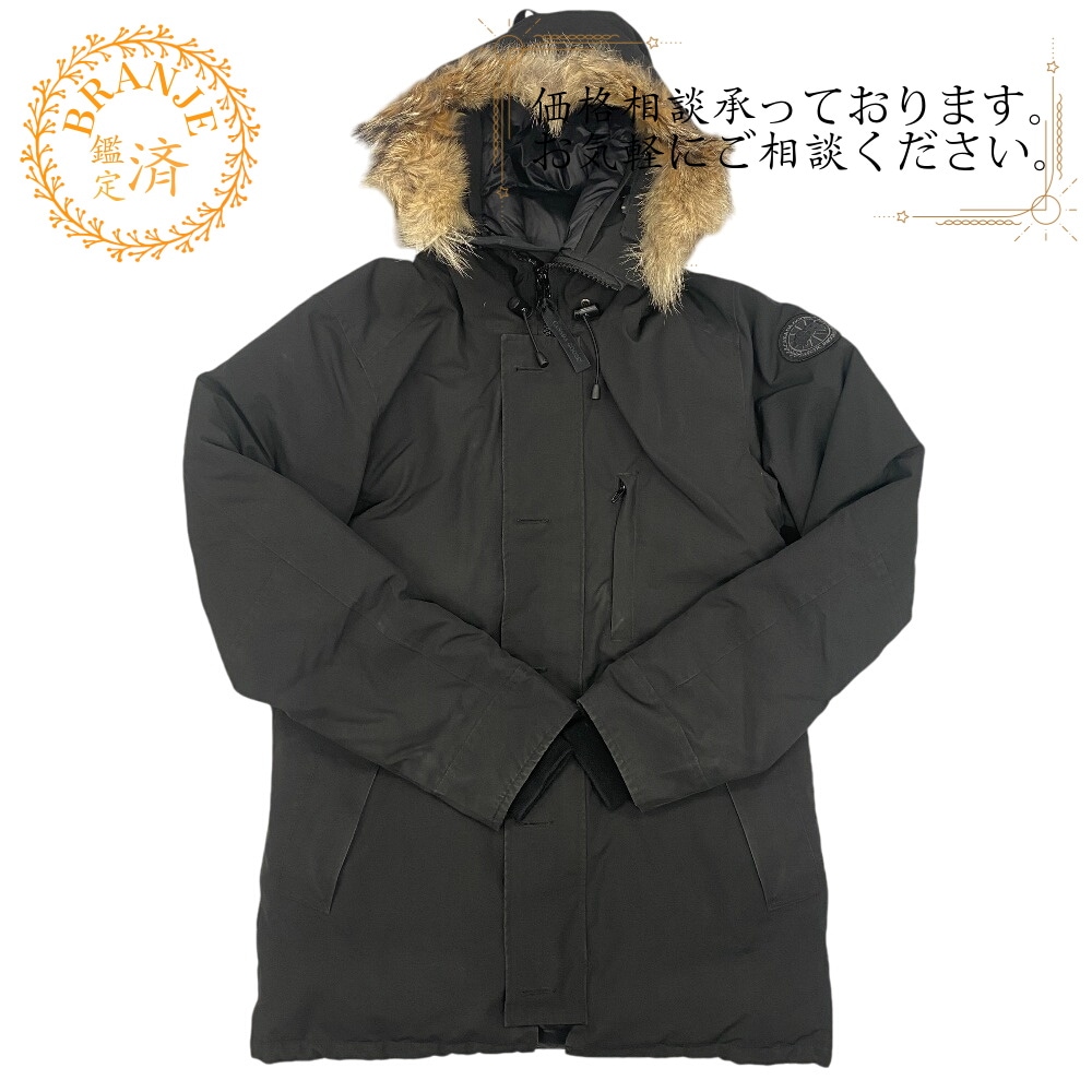 3426MB CHATEAU PARKA コットン ダウンジャケット ブラック メンズ