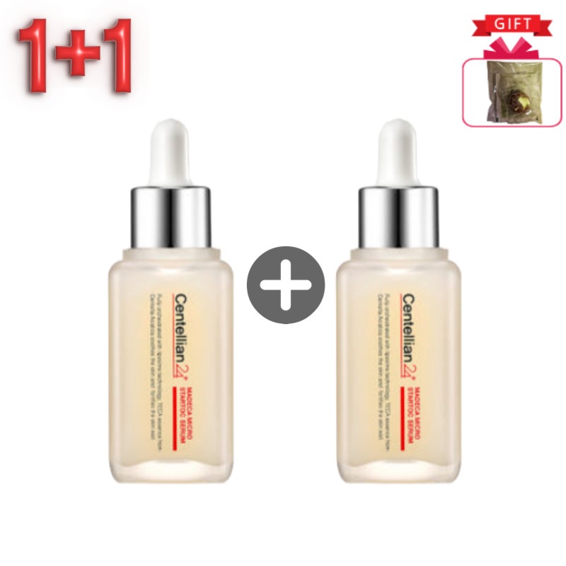 【1+1】 大容量 マデカマイクロスタトックセラム 50ml×2本セット 【セラム・ビサボロール・シワ改善・ツボクサ・ペプチド, 高保湿・韓国コスメ・エイジングケア・くすみケア】