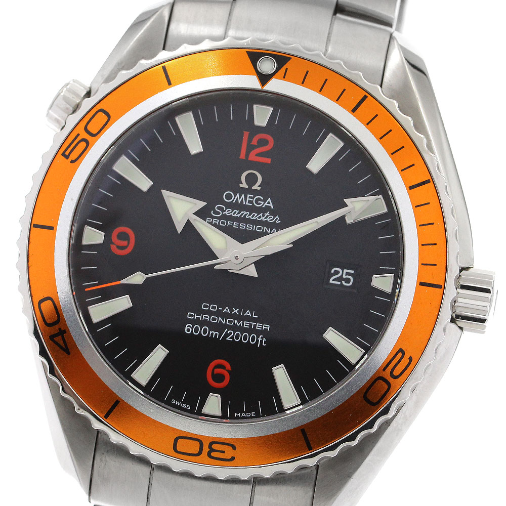 オメガ OMEGA 2209.50 シーマスター600 プラネットオーシャン デイト 自動巻き メンズ 良品 _888101【中古】