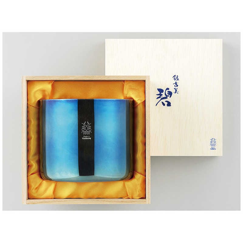 タマハシ　「碧銀古美(ぎんふるみ)」18-8ステンレスW構造アイスペール　AO08