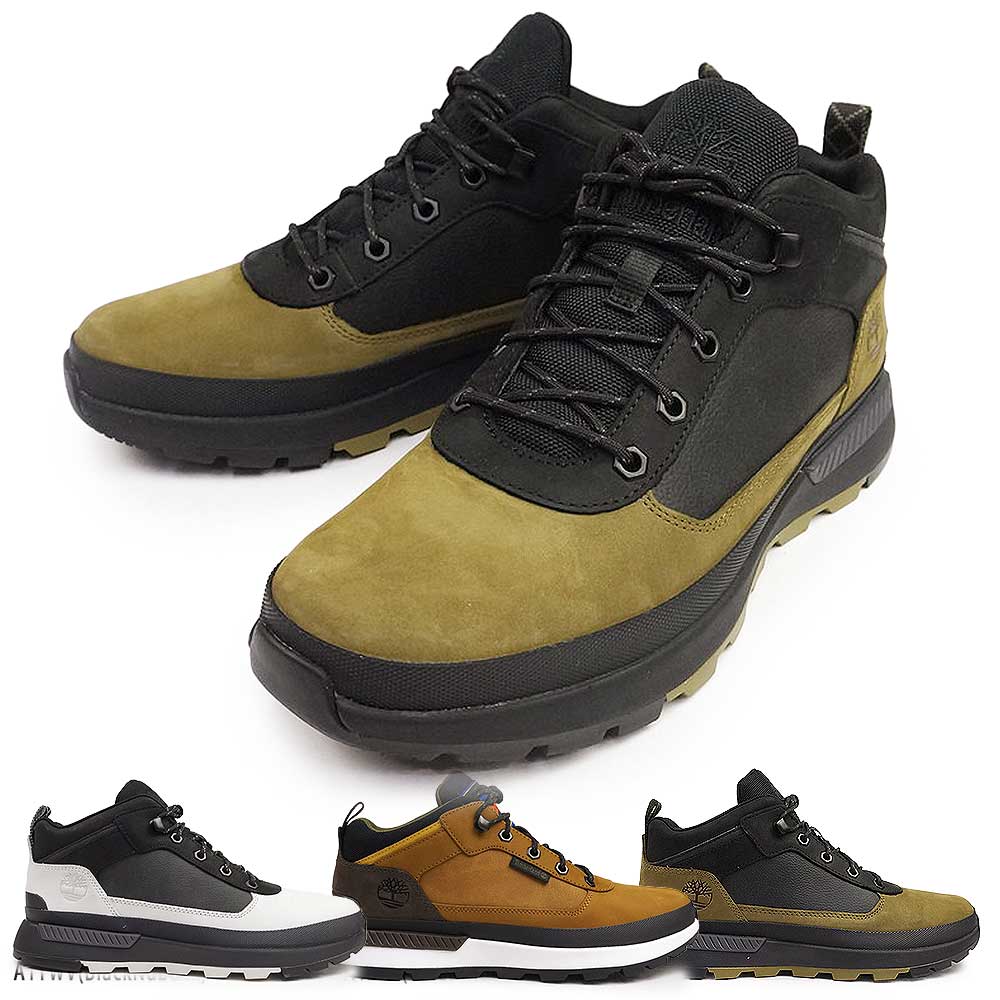 メンズ スニーカー A6DKN フィールドトレッカー ミッド アウトドア トレッキング ヌバック