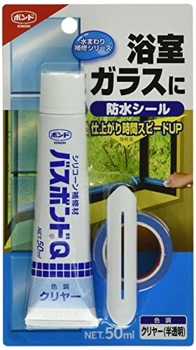 他サイト： コニシ(KONISHI) ボンド バスボンドQ クリヤー 50ml #04888 10本入りの商品画像