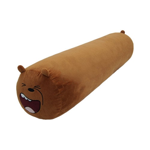 We Bare Bears GRIZZ ロングクッション 90x20cm 抱き枕 かわいい