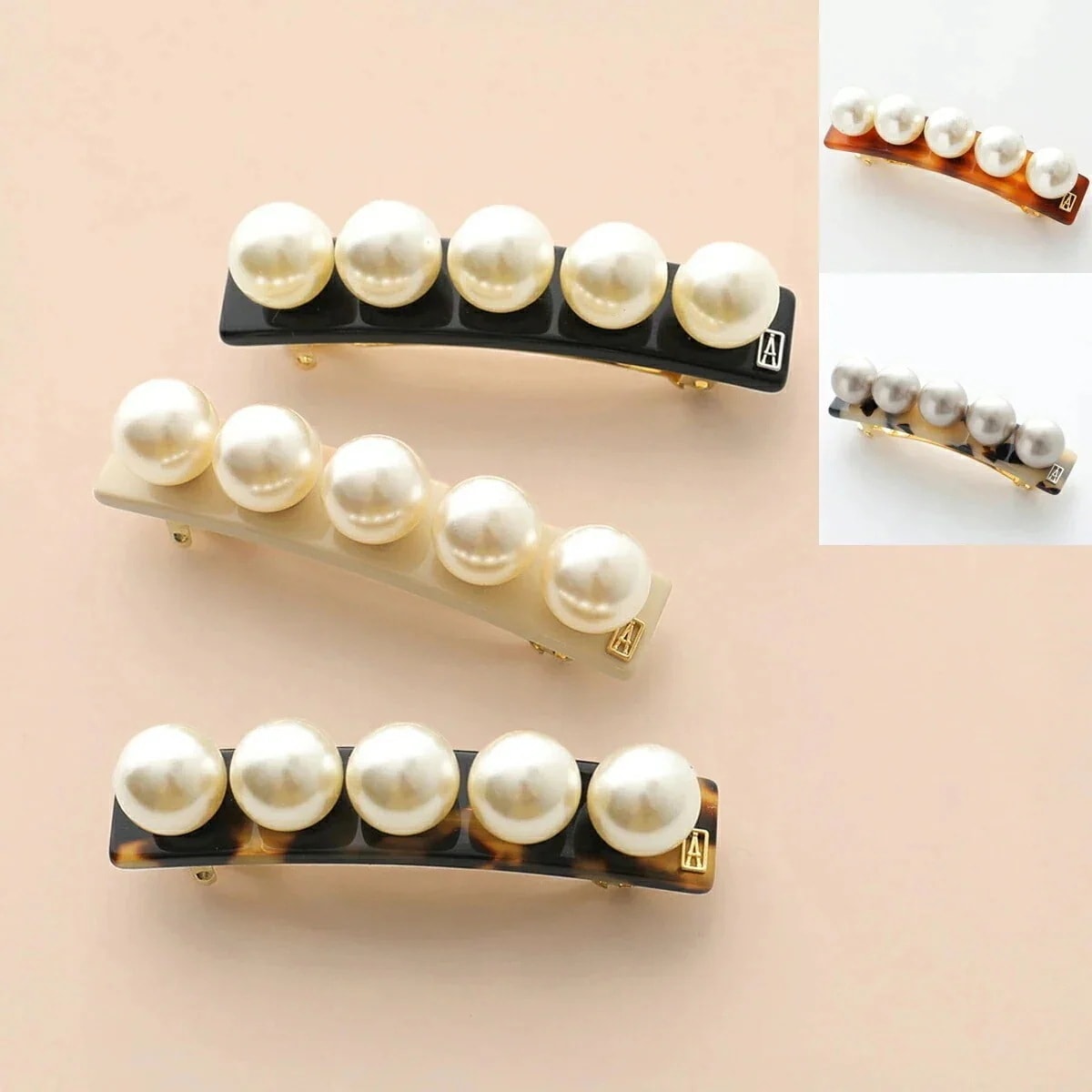 ALEXANDRE DE PARIS アレクサンドル ドゥ パリ バレッタ AA6 16919 05 BARRETTE レディース 髪留め ヘアアクセサリー パ