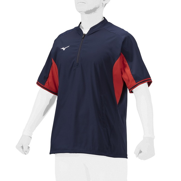 MIZUNO ミズノ ミズノプロ トレーニングジャケット 半袖 ユニセックス 野球 ミズノプロ メンズ 12JE1J0670