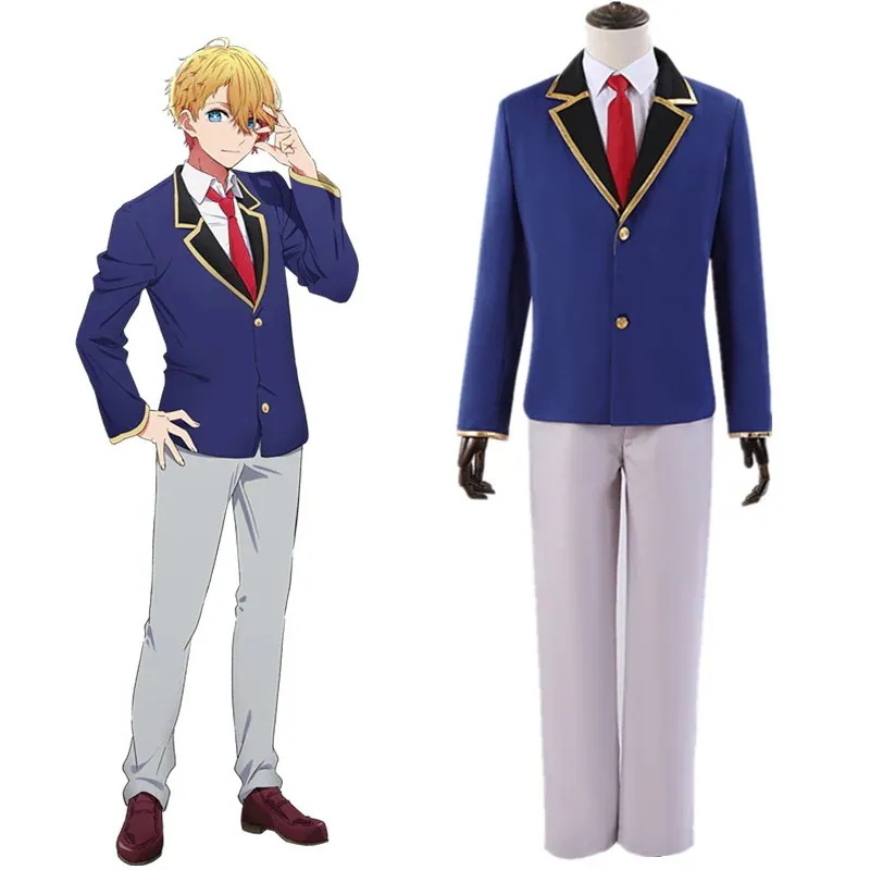 仮装 変装 ハロウィン コスチューム コスプレ衣装 星野アクア 星野愛久愛海 推しの子 スーツ ハロウィン 年新作入荷コスプレ