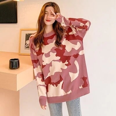 トップス 百掛けオールマッチ 丸ネックラウンドネック ツイスト防寒ウォーム ラシャおしゃれ高級感港風