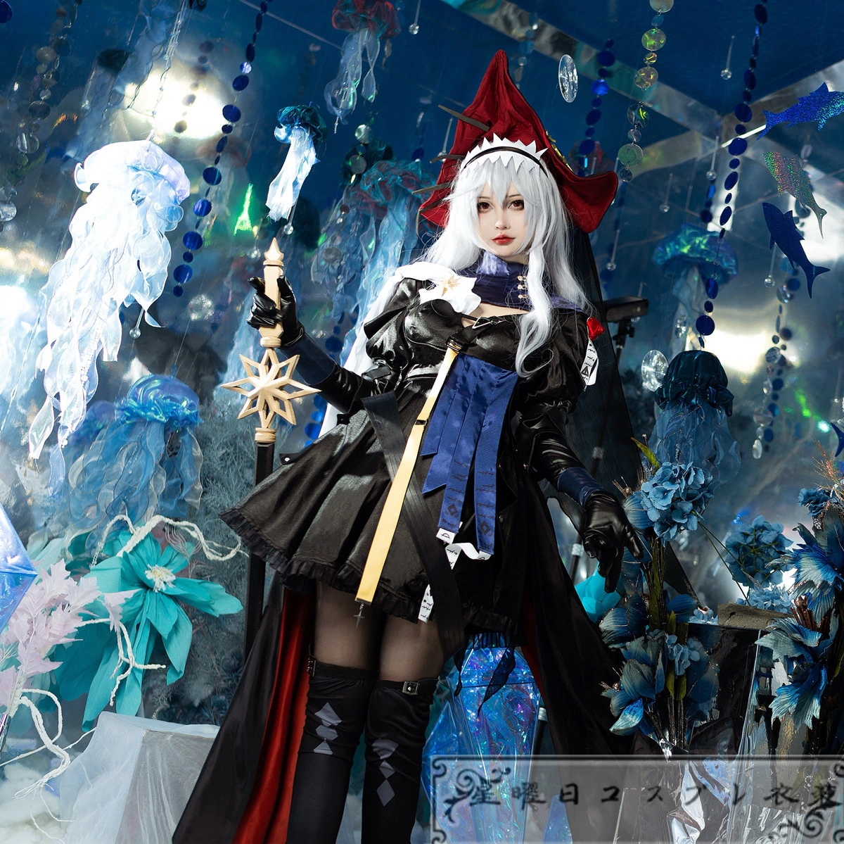 アークナイツ 明日方舟 归溟幽灵鲨 コスプレ衣装 コスチューム ハロウィン 変装 仮装