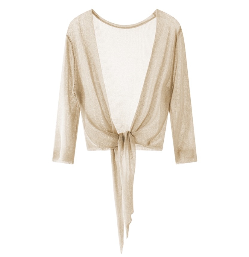 トップス デート モテアイテム カーディガン シースルー 長袖 ショート丈 可愛い きれいめ 上品 おしゃれ かっこいい 可愛い ラブリー キュート ガーリー クール モード系 セクシー