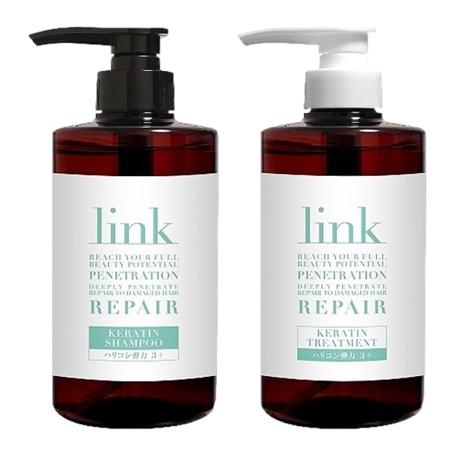 リンク ケラチンシャンプー +トリートメント セット 500ml+500g