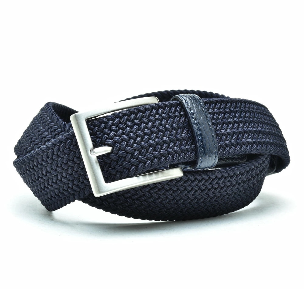 GL ジョバンニリスコ ベルト 134-1 BLUE 伸縮性メンズカジュアルフリーサイズ 【gl-134-1】