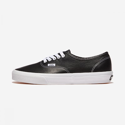 Vans AUTHENTIC LEATHER BLACK TRUE WHITE バンズ VN000CRTBPA VANS バンズ スニーカー AUTHENTIC LEATHER BLACK TRUE WHITE