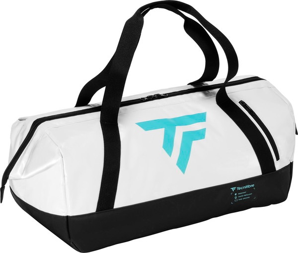 テクニファイバー Tecnifibre TOUR WHITE-BLUE DUFFEL テニス バッグ 40TOUWBLDU