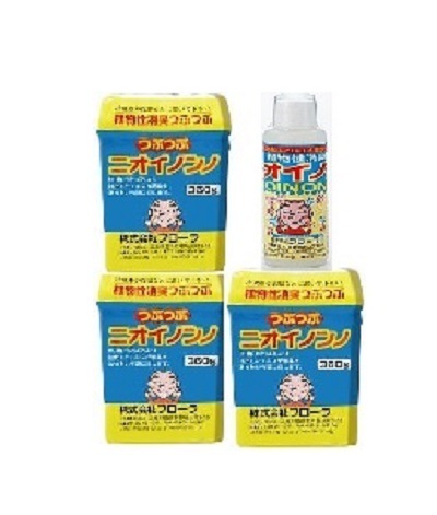 つぶつぶニオイノンノ 360g3個とニオイノンノ原液100cc フローラ Flora