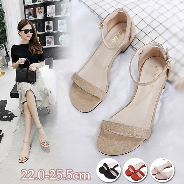 フラットサンダル ぺたんこ レディース フラットローヒール 靴 女性 大人 春夏 無地 軽量 歩きやすい 大きいサイズ フラットシューズ 美脚 シンプル 履きやすい ブラック レッド ピンク ベージ