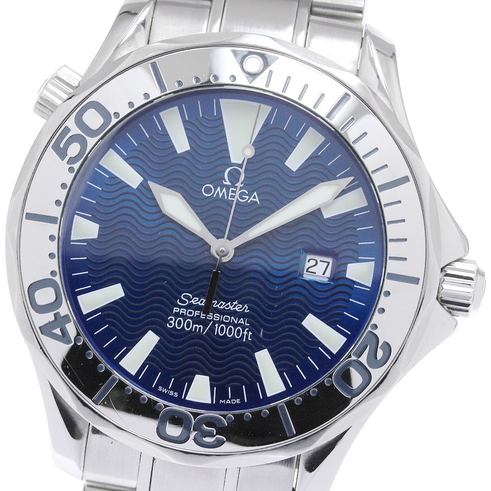 オメガ OMEGA 2265.80 シーマスター300 プロフェッショナル デイト クォーツ メンズ _819804【中古】