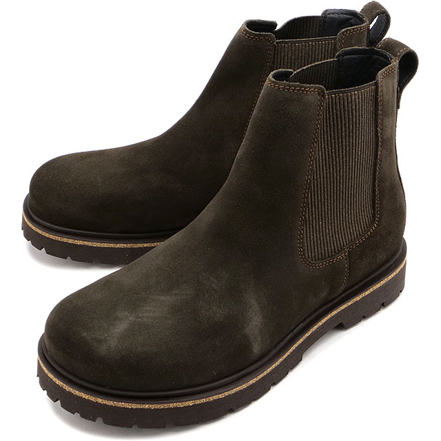 メンズ ブーツ ハイウッド スリップオン [1025726] Highwood Slip On M 靴 サイドゴアブーツ Mocca