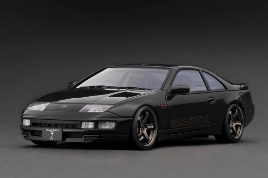 ignitionモデル 1/18 Nissan Fairlady Z（Z32）2by2 Black【IG3421】 ミニカー IG3421 ニッサン フェアレディZ/Z32 2by2 ブラック