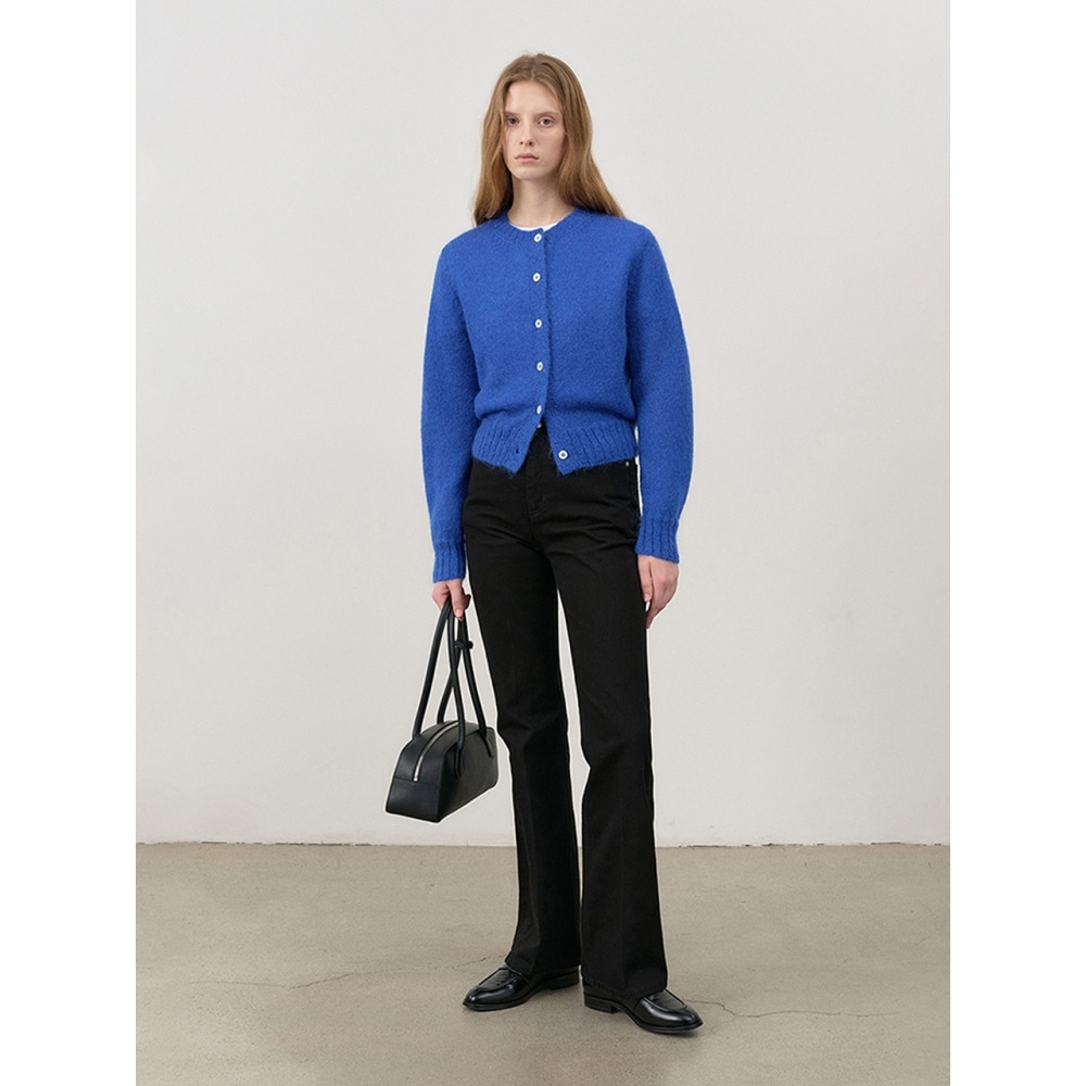 Dunst 女性用 70年代用セミフレアジーンズブラック UDPA4C209BK