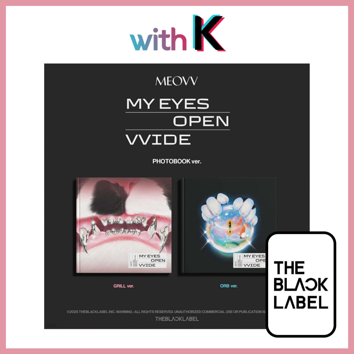 [TBL 特典] (SET) MEOVV - MY EYES OPEN VVIDE / 1st EP Album (PHOTOBOOK ver.)