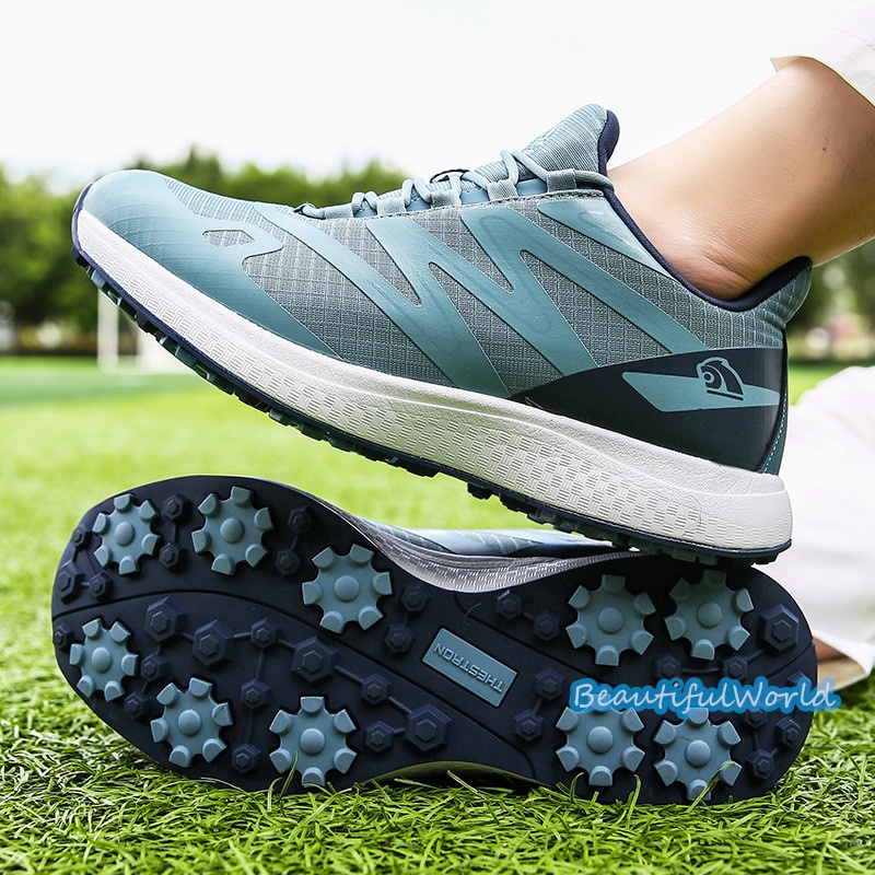 ゴルフシューズ メンズ レディース スニーカー アウトドアシューズ スポーツ靴 フィット感 軽量 耐久 動きやすい 防水 防滑 練習場 四節可能G41