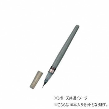 ぺんてる　パックぺんてる筆顔料極細 XFP5F 10本入