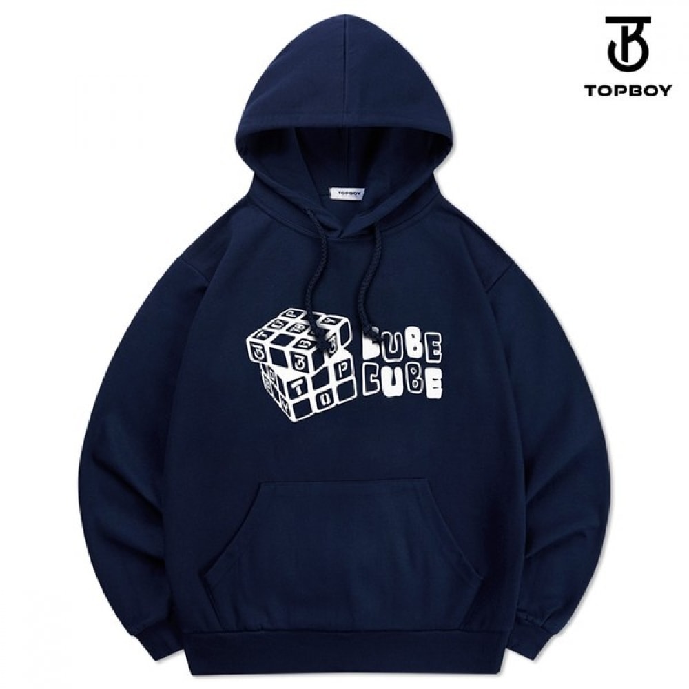 (TOPBOY) 両面キューブプリントパーカー