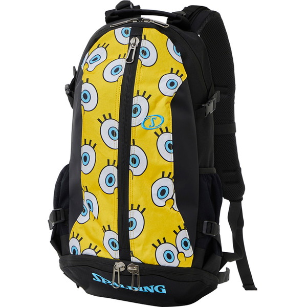 SPALDING スポルディング ケイジャー スポンジ・ボブ アイズ バスケットボール バックパック 40007SBE